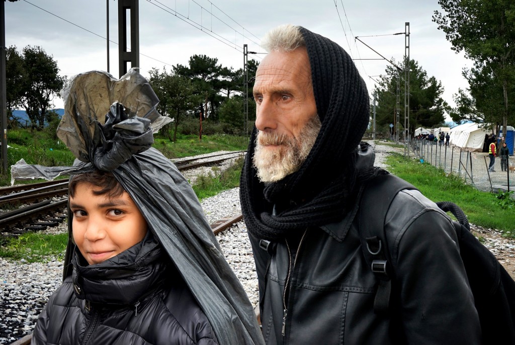 Φωτογραφία από την Ειδομένη, η ταλαιπωρία και η ελπίδα σε ένα πλάνο
