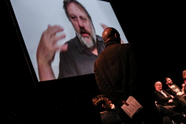 Official Presentation of DiEM25, a political movement that declares it intends to democratize the European Union. The presentation hosted by Yanis Varoufakis, took place in The Volksbuhne (People's Theatre) theater in Berlin, on Feb. 9, 2016, and it attracted attention from media of Europe as well as Athens / Επίσημη παρουσίαση του DiEM25, μιας πολιτικής κίνησης με σκοπό τον εκδημοκρατισμό της Ευρωπαικής Ένωσης, στο θέατρο Volksbuhne, στο Βερολίνο, στις 9 Φεβρουαρίου, 2016