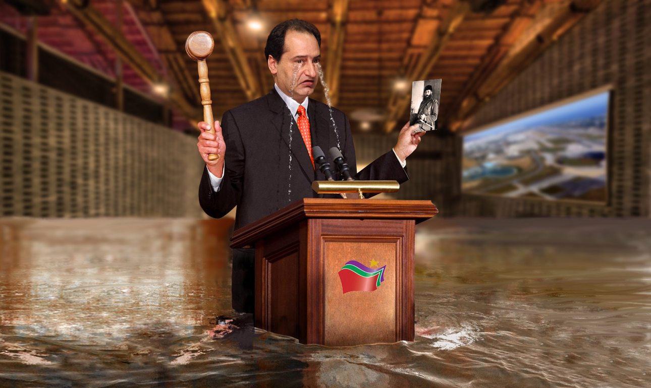 Η επίμαχη φωτογραφία από την εκδήλωση που οργάνωσε ο Χρήστος Σπίρτζης