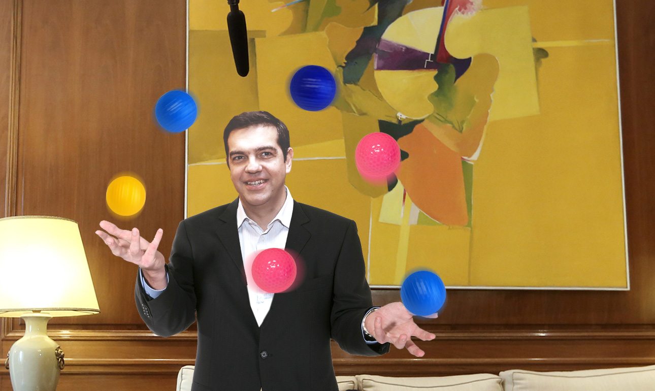 Ανέβασε τον πήχυ της «χαριτωμενιάς με μπάλα» ο Αλέξης Τσίπρας