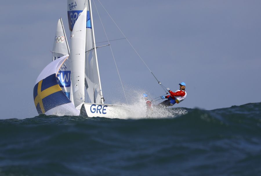 To ελληνικό σκάφος στα νερά του Ατλαντικού