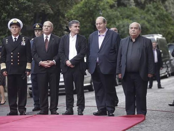 H υποδοχή του προέδρου Ολάντ