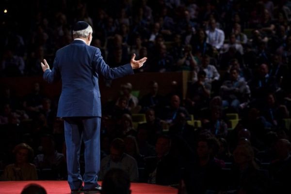 Rabbi Lord Jonathan Sacks speaks at TED2017 - The Future You, April 24-28, 2017, Vancouver, BC, Canada. Photo: Ryan Lash / TED