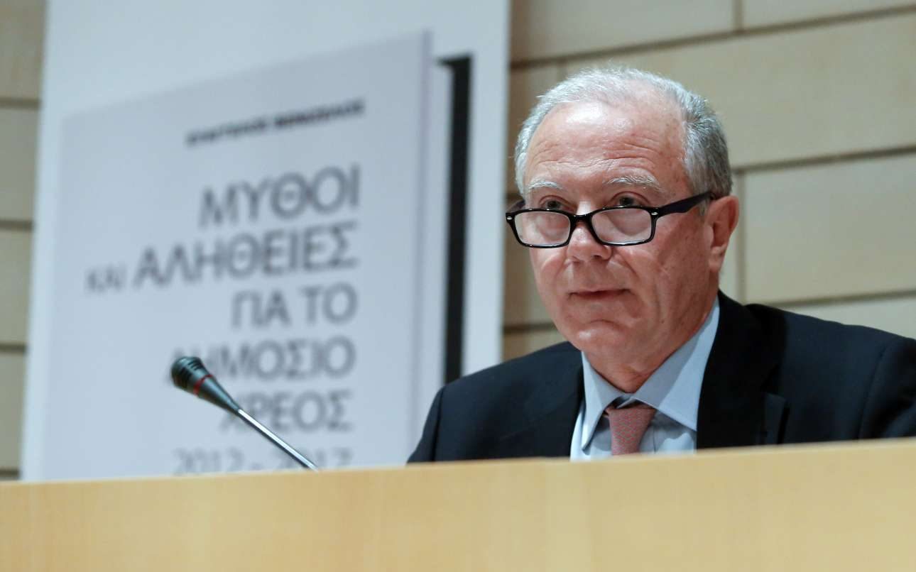 Ο τέως Διοικητής της Τραπέζης της Ελλάδος Γιώργος Προβόπουλος INTIMEnews)