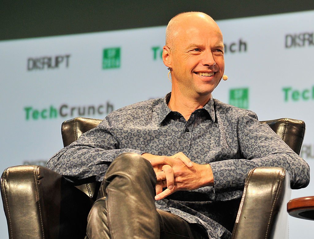 Ο Σεμπάστιαν Θρουν καθηγητής του πανεπιστημίου Στάνφορντ και διευθύνων σύμβουλος της Udacity σε ομιλία του στο Σαν Φρανσίσκο στις 13 Σεπτεμβρίου 2016 (Steve Jennings/Getty Images for TechCrunch/Ideal Images)