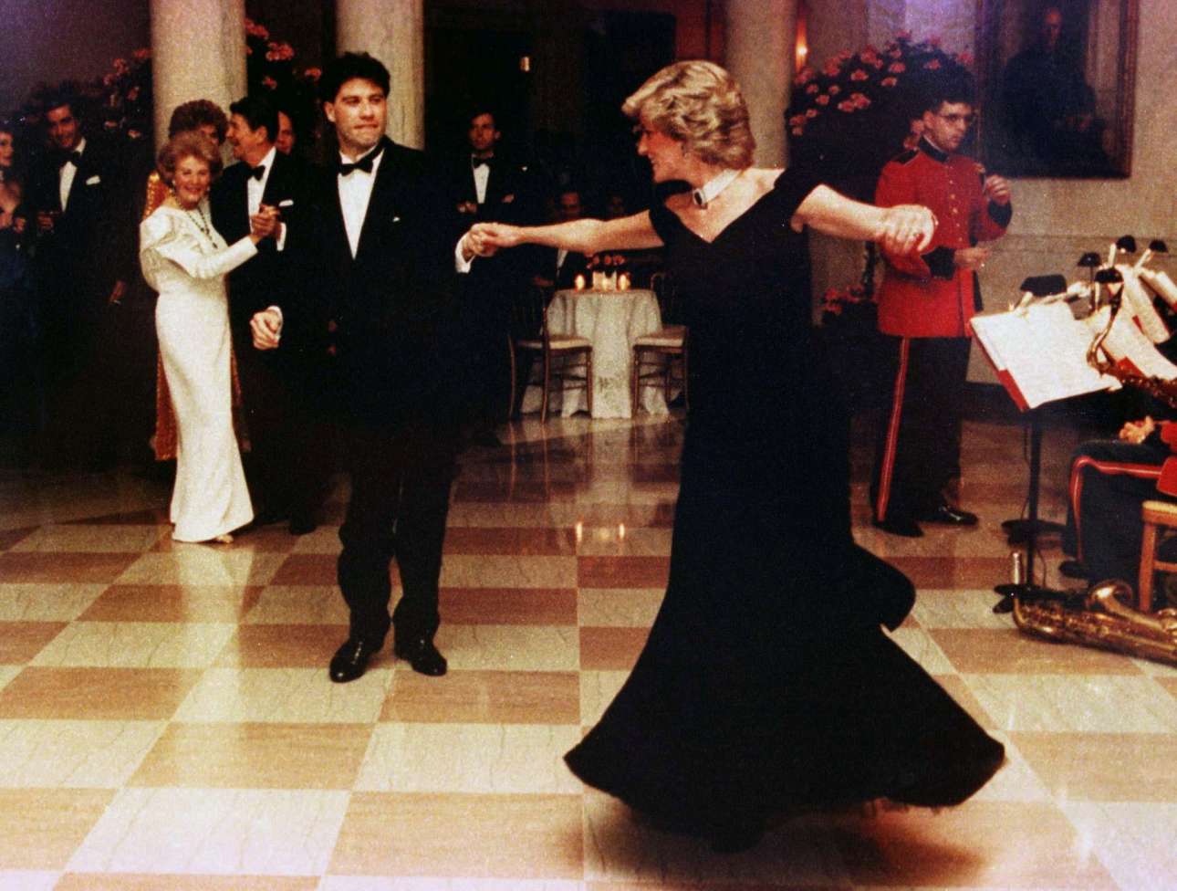 DIANA-Travolta-White House-reuters