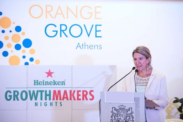 H Eλλη Παναγιωτοπούλου, υπεύθυνη Επικοινωνίας και Εταιρικών Σχέσεων της Αθηναϊκής Ζυθοποιίας