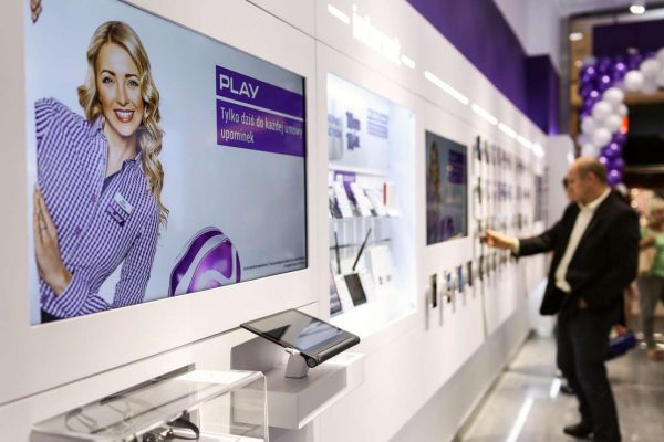 Κατάστημα της εταιρίας τηλεπικοινωνιών PLAY στην Πολωνία