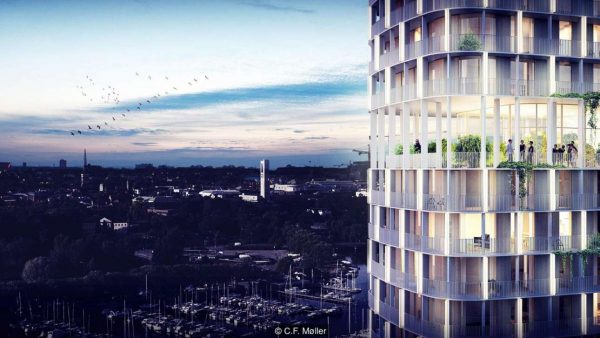 H -προς το παρόν- μακέτα του «Skelleftea Kulturhus», στη Σουηδία (C.F. Møller)