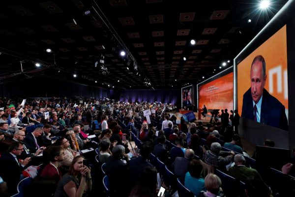 Μια συνέντευξη η οποία δεν αφορούσε μόνο τους Ρώσους REUTERS/Maxim Shemetov