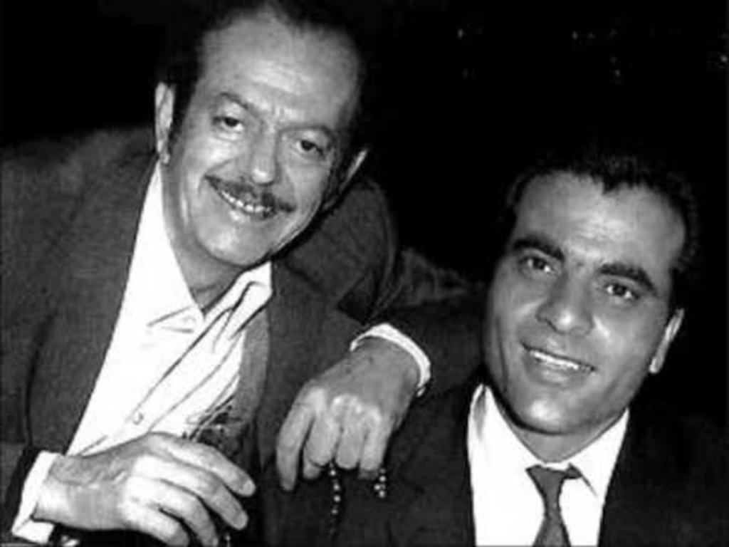 Με τον Βασίλη Τσιτσάνη