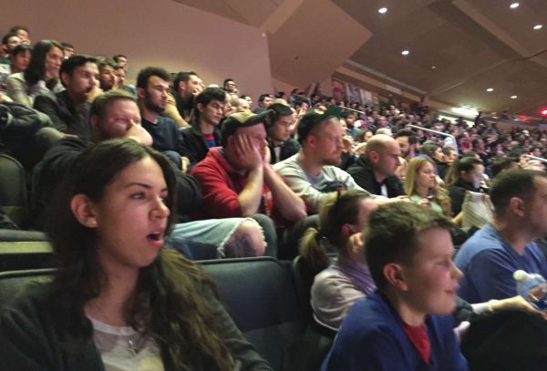 Στην κερκίδα του MSG