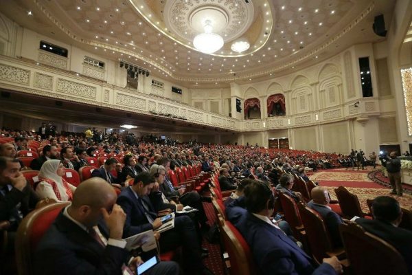 Aποψη από την αίθουσα παρουσιάσεων του Συνεδριακού Κέντρου «Egypt International Exhibition Center» (helpe.gr)