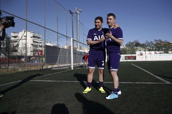 Ο Λευτέρης Αυγενάκης και ο Θοδωρής Ζαγοράκης (ΤΖΑΜΑΡΟΣ ΠΑΝΑΓΙΩΤΗΣ / InTimeNews)