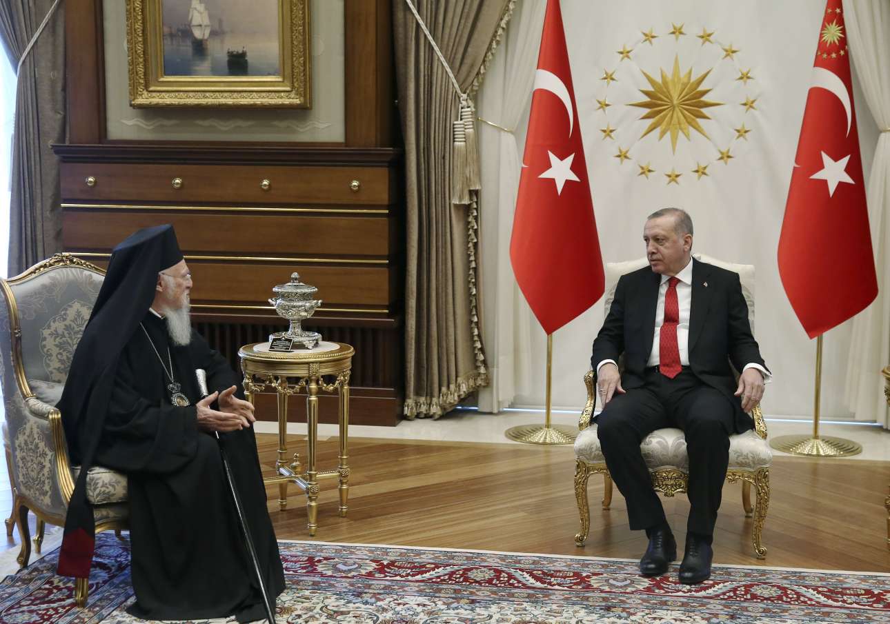 Σε εγκάρδιο κλίμα η συνάντηση στο προεδρικό μέγαρο (InTimeNews)