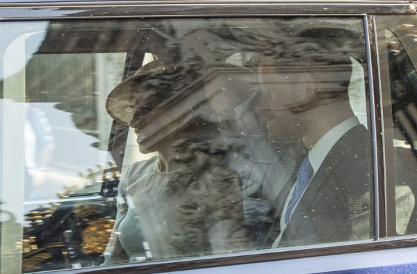epa06756003 Britain's Prince Harry, Duke of Sussex (R) and and Meghan, Duchess of Sussex leave his father's Prince Charles' 70th Birthday Patronage Celebration event at Buckingham Palace in London, Britain, 22 May 2018. This marks the Duchess' first official engagement since marrying Prince Harry. EPA/NEIL HALL